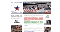 Desktop Screenshot of national911flag.org