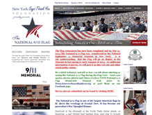 Tablet Screenshot of national911flag.org